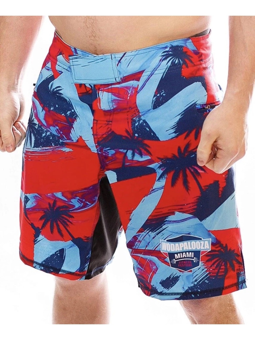 Born Primitive Wodapalooza Miami CrossFit MMA Festival Board Shorts Men Size 36